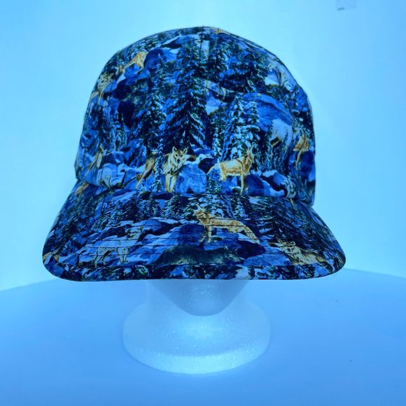 Chuck Originals Other - Chuck Originals Camper Wolf All Over Print Baseball Cap